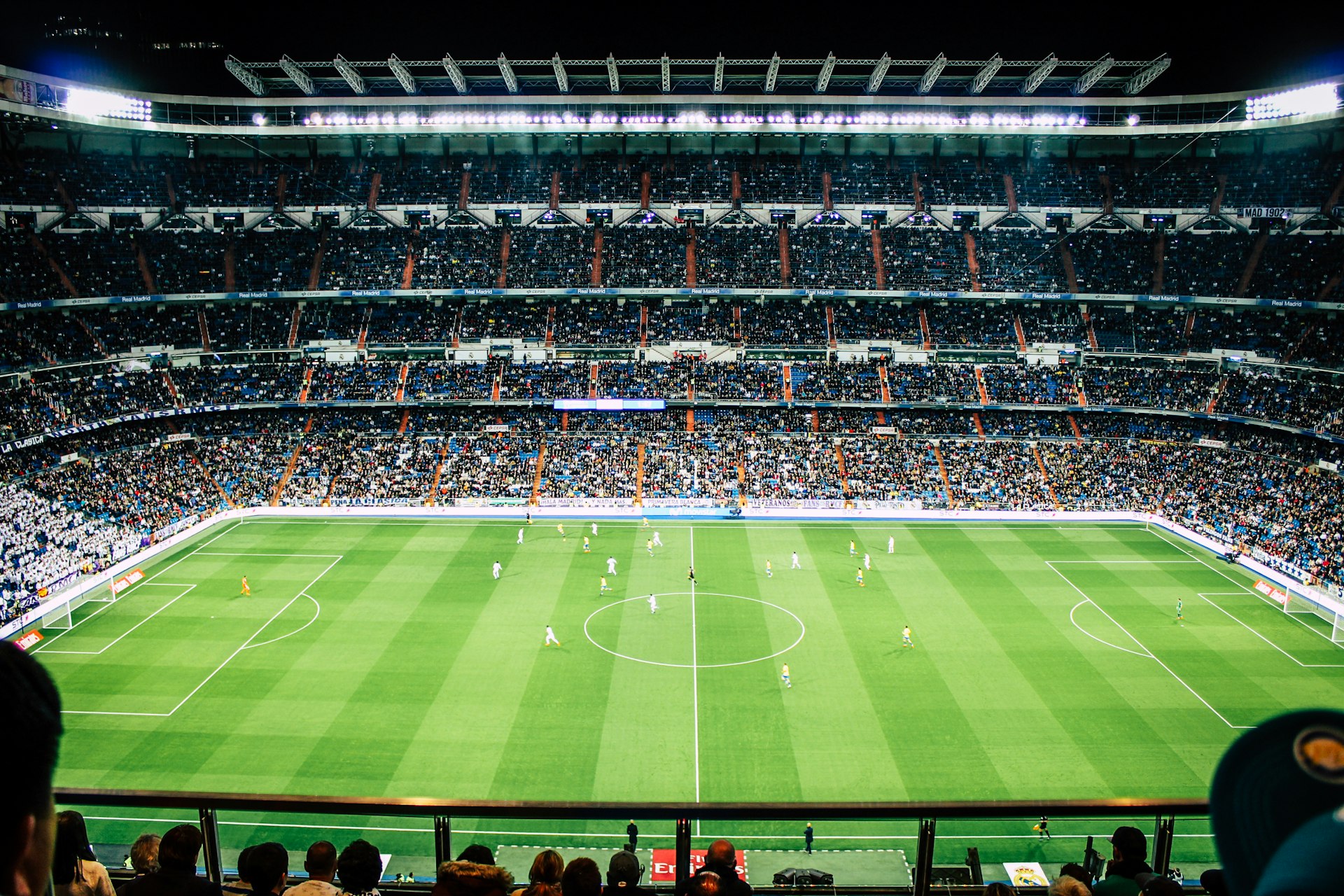 Atmospheric Stadium Matchday Background